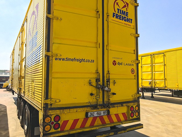 2014 RAPID BODIES TRI-AXLE BOX BODY 15.5M TRAILER