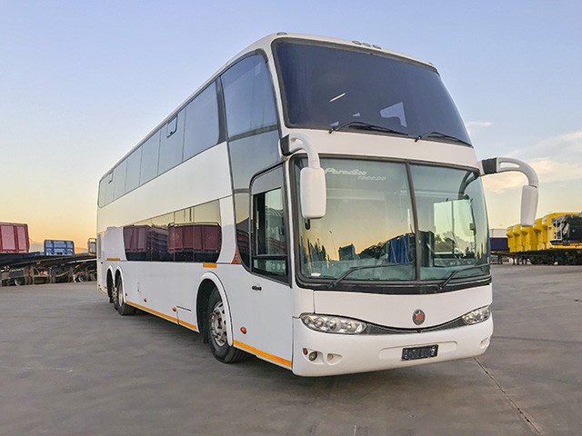 2007 VOLVO B12R MARCOPOLO PARADISO G6 1800 DOUBLE DECKER COACH