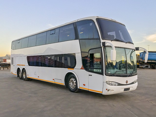 2007 VOLVO B12R MARCOPOLO PARADISO G6 1800 DOUBLE DECKER COACH