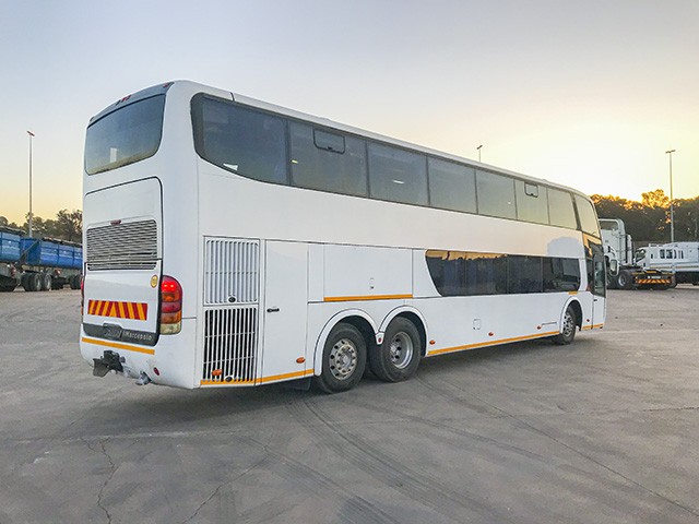 2007 VOLVO B12R MARCOPOLO PARADISO G6 1800 DOUBLE DECKER COACH