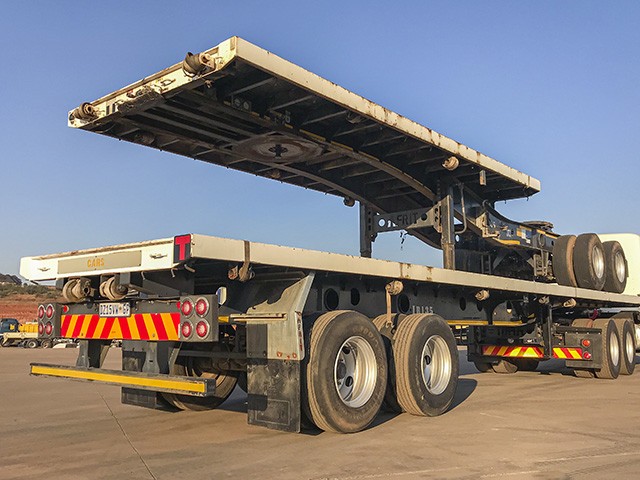 2015 Afrit Flatdeck Superlink Trailer