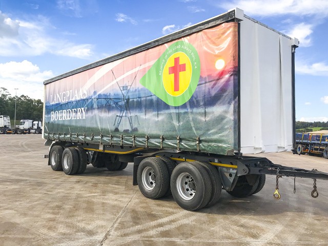 2010 Homez Drawbar Tautliner 10.5m Trailer