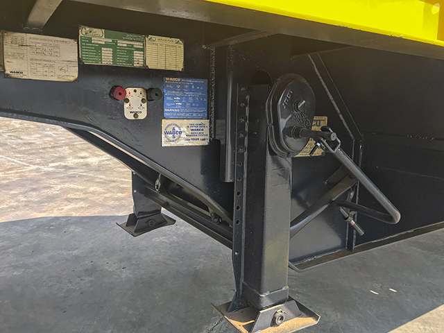 2008 Top Trailer Low-bed Tri-axle Trailer