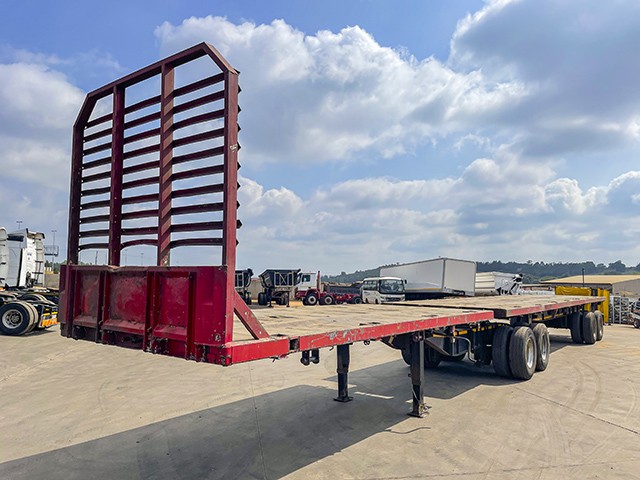 2003 SA Truck Bodies Flatdeck Superlink Trailer