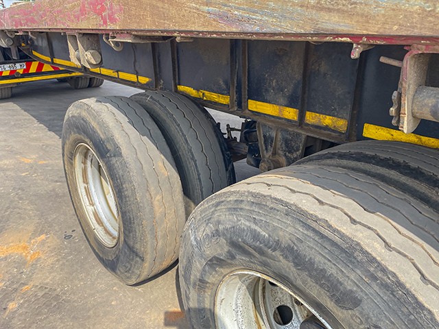 2003 SA Truck Bodies Flatdeck Superlink Trailer