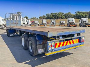 2013 CTS Trailers Flatdeck Drawbar 4-Axle Trailer for sale