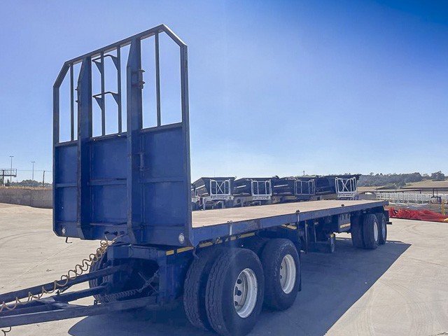 2013 CTS Trailers Flatdeck Drawbar 4-Axle Trailer
