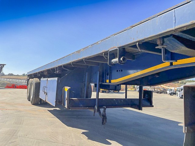 2013 CTS Trailers Flatdeck Drawbar 4-Axle Trailer