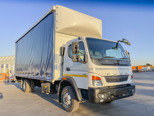 2018 Fuso FA9-137 Curtainside 6 Ton