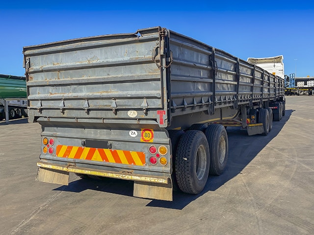 2010 SA Truck Bodies Dropside Superlink Trailer
