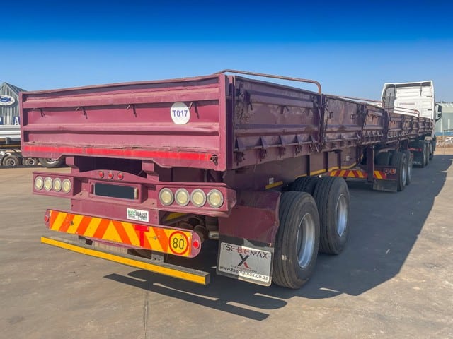 2013 SA Truck Bodies Tipper Dropside Trailer