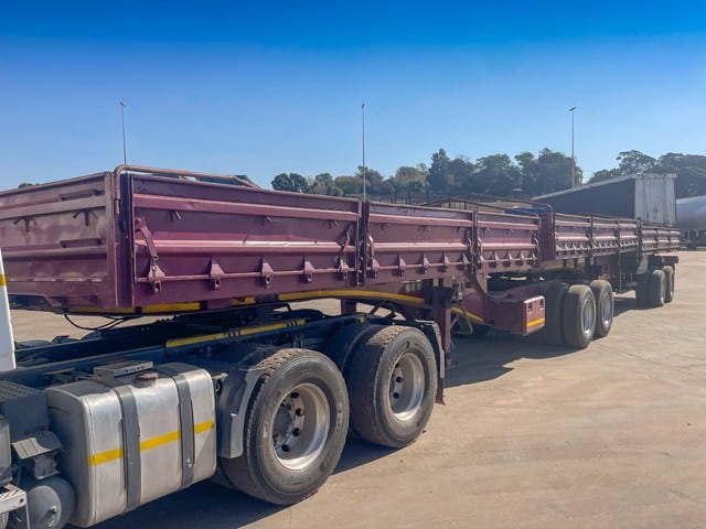 2013 SA Truck Bodies Tipper Dropside Trailer