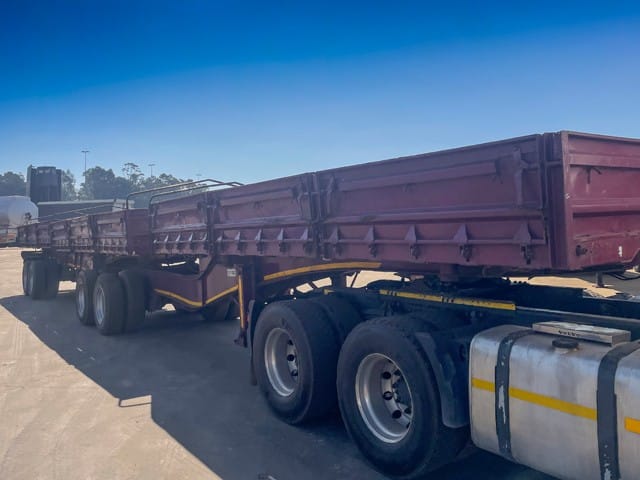 2013 SA Truck Bodies Tipper Dropside Trailer