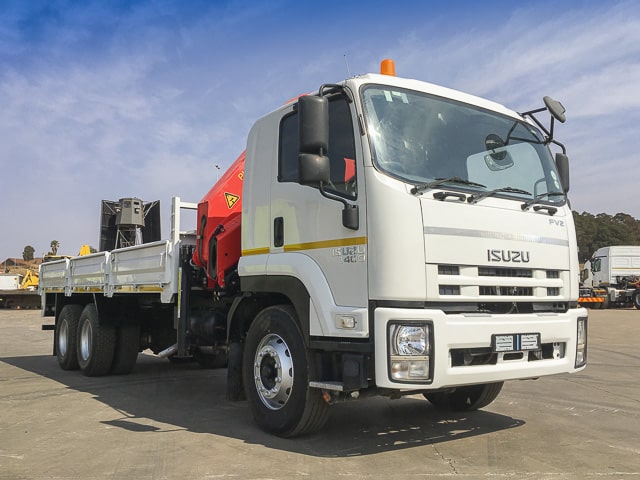 2021 Isuzu FVZ 1400 Crane Truck