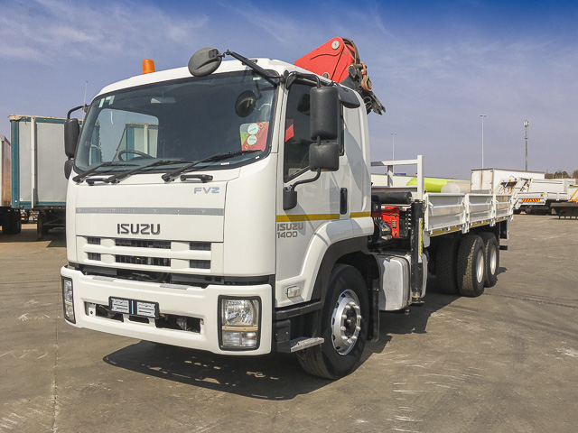 2021 Isuzu FVZ 1400 Crane Truck