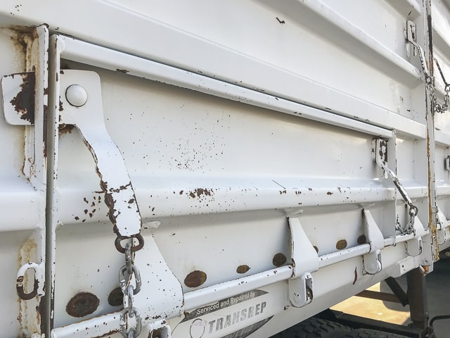 2008 SA Truck Bodies Dropside Tri-axle Trailer