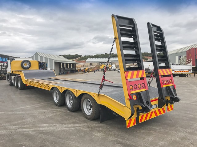 Used 2016 Payload Lowbed Stepdeck Triaxle 40T Trailer for sale