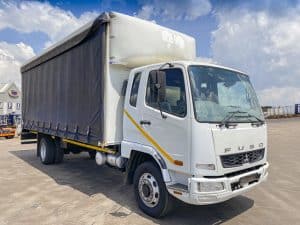 Used 2013 Fuso FK 13-240 Curtainside Truck for sale
