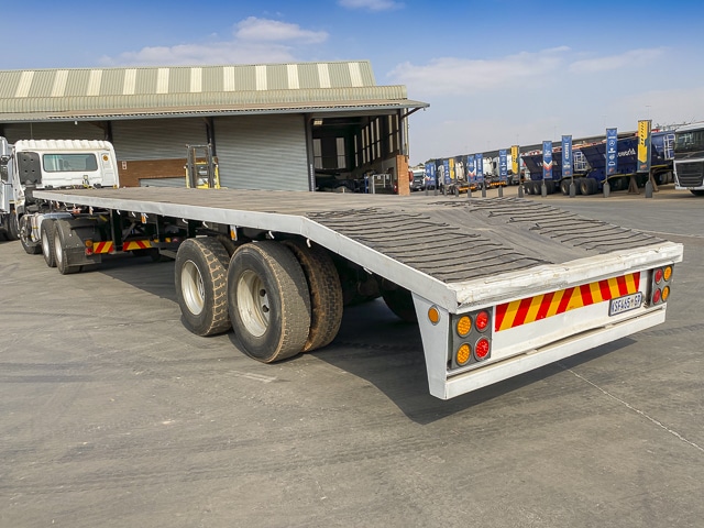1996 La-Mon Slope Flatdeck Trailer