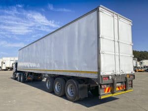 Used 1994 Busaf Fridge Tri Axle 28 Pallet Trailer For Sale