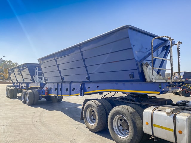 2019 PRBB Sidetipper Link Trailer