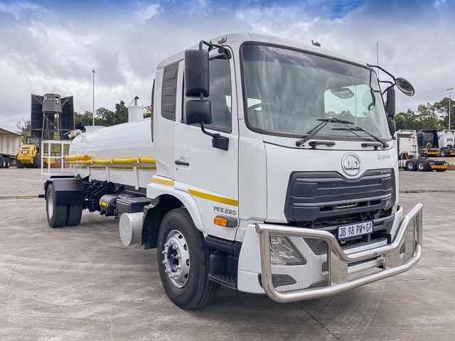 Used 2019 UD Nissan Croner PKE 280 Honeysucker Truck for Liquid Waste Management for sale