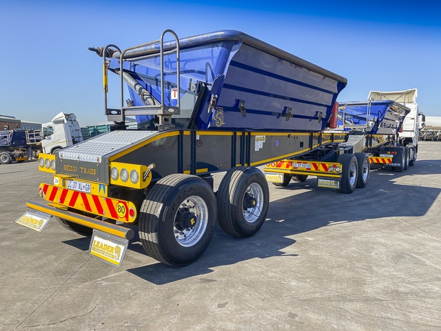 2023 Leader Sidetipper – 25M³ Chrome Ore – Link Trailer