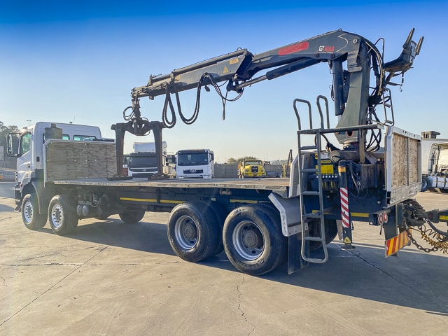 2015 Mercedes-Benz Axor 3535 Brick Crane Truck & Trailer