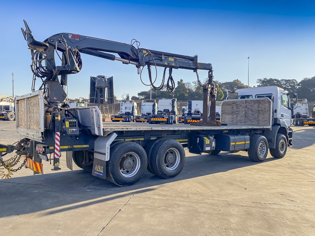 2015 Mercedes-Benz Axor 3535 Brick Crane Truck & Trailer