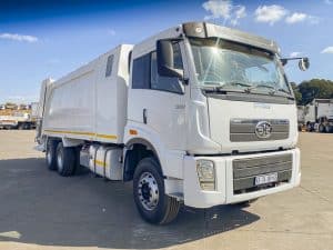 Used 2021 FAW 28.290FL 21M³ Bin Compactor for Sale