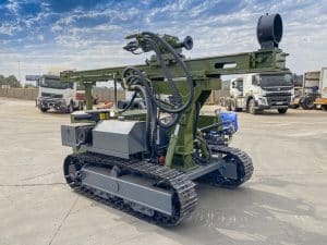 New 2025 Solar Pile Drive Mobile Drill Rig Machine PY80 For Sale