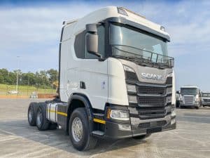 Used 2020 Scania R560 - 6x4 Abnormal Lowbed Truck Tractor for sale