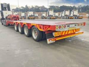 Used 2022 PR Lowbed Abnormal 45T - Quad Axle Trailer For Sale