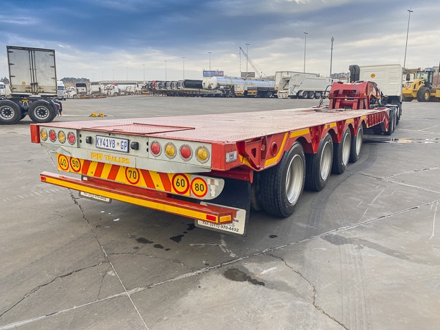 2022 PR Lowbed Abnormal 45T – Quad Axle Trailer