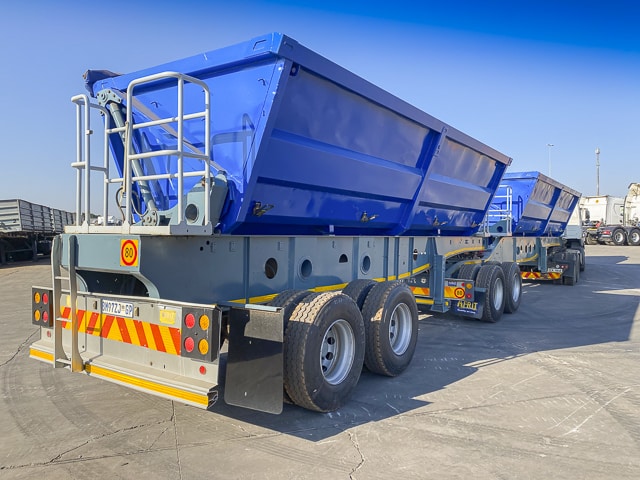 2011 Afrit Sidetipper Link Trailer