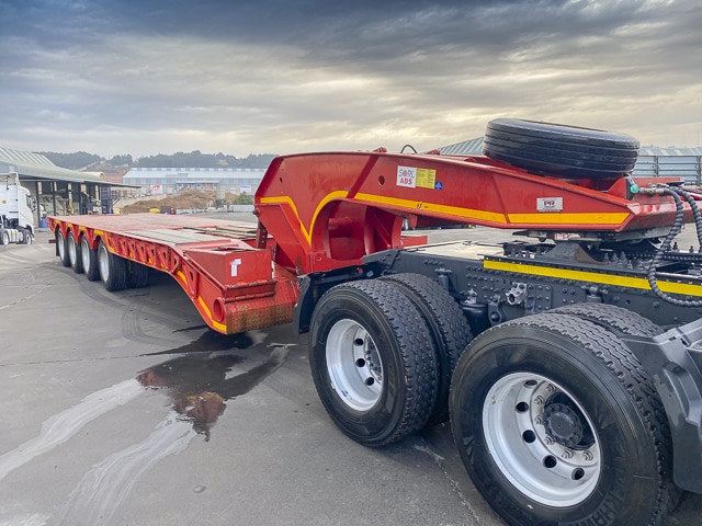 2022 PR Lowbed Abnormal 45T – Quad Axle Trailer