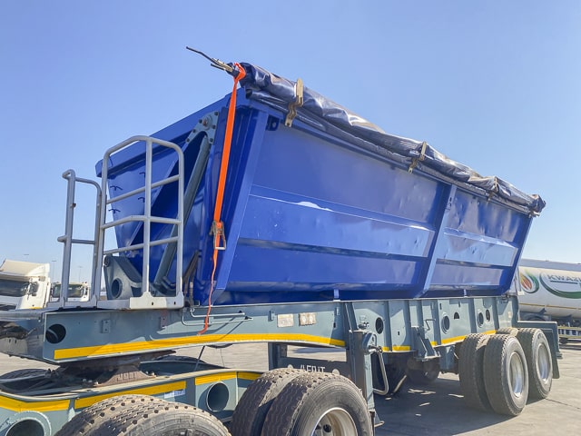 2011 Afrit Sidetipper Link Trailer