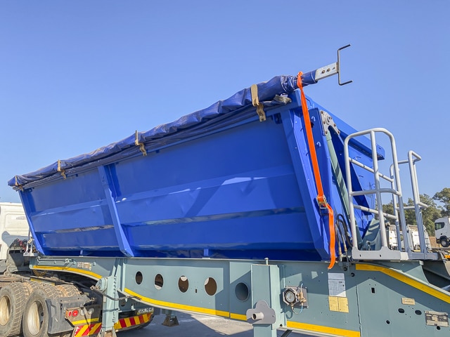 2011 Afrit Sidetipper Link Trailer