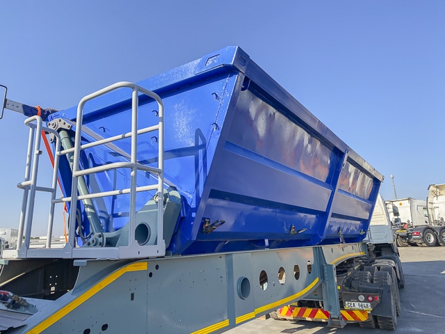 2011 Afrit Sidetipper Link Trailer