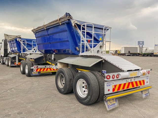2021 Afrit Sidetipper – 18M³ Chrome Ore – Link Trailer