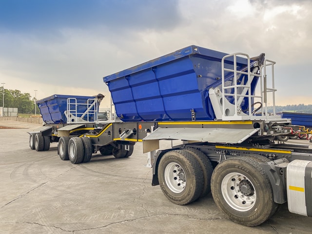 2021 Afrit Sidetipper – 18M³ Chrome Ore – Link Trailer