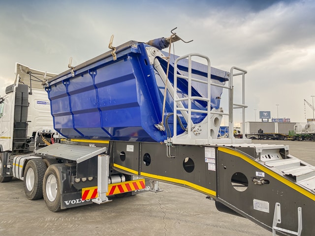 2021 Afrit Sidetipper – 18M³ Chrome Ore – Link Trailer