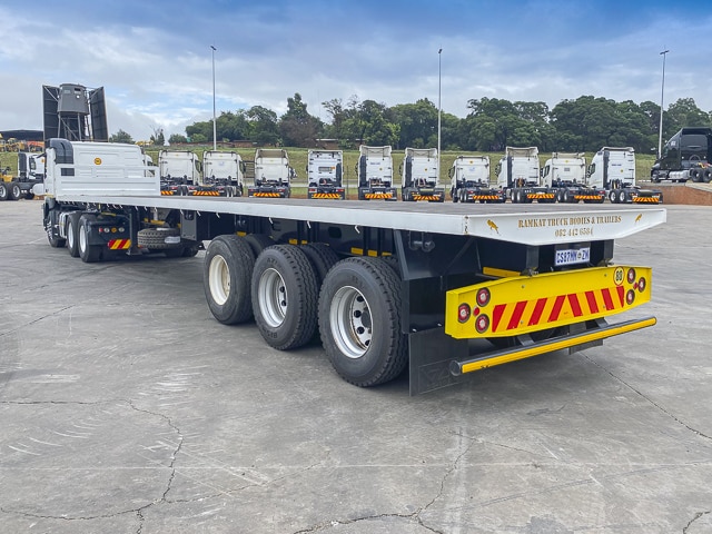 2025 Ramkat Flatdeck Tri-axle Trailer