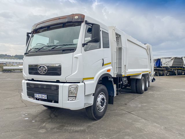 2021 FAW 28.290FL – Waste Compactor 6×4 Truck