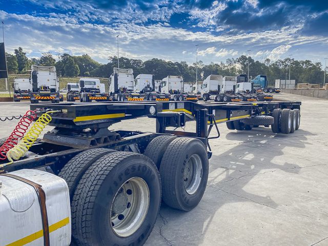 2026 Ramkat Skeletal – Tri Axle Trailer