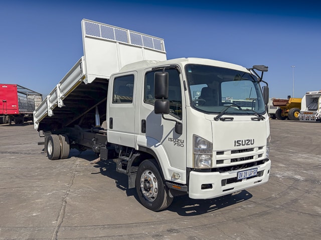 2015 Isuzu FSR 750 Crew Cab – Dropside Tipper Truck