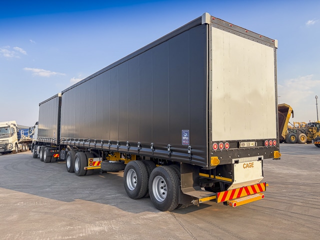 Used 2023 Cage Tautliner - Moffet Ready - Link Trailer For Sale