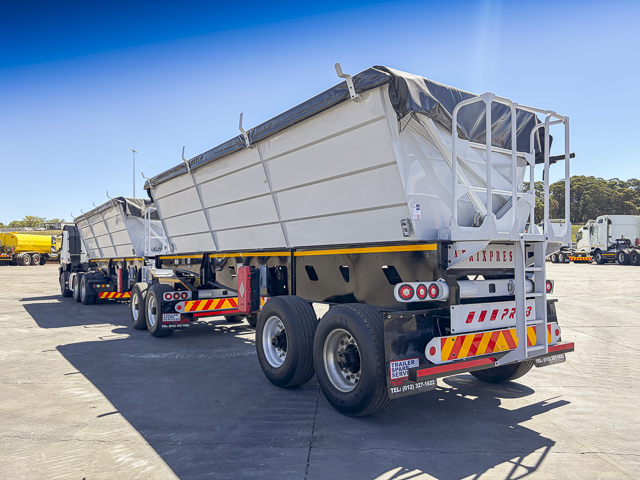 Used 2023 PRBB Sidetipper - 45M³ Link Trailer For Sale